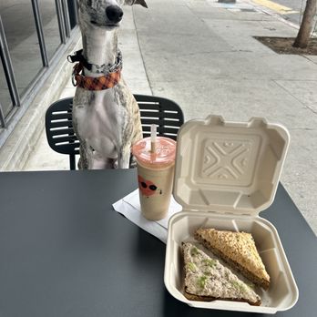 Whata Peach - Peanut butter Smoothie with deviled eggs and tuna toasts. - Juice Bars & Smoothies Near Me - Los Angeles, California