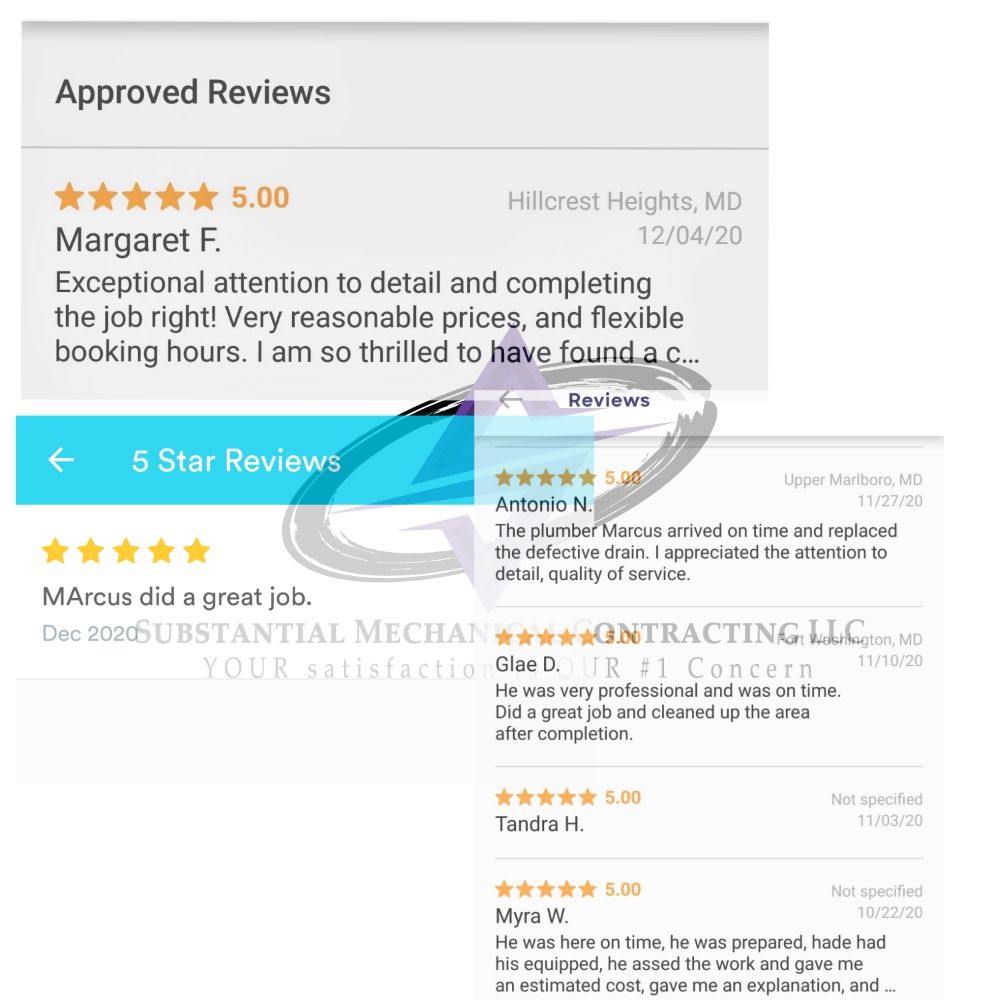 Slide of Substantial Mechanical Contracting