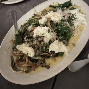 AOC - Mushroom polenta was not my fave - Cocktail Bars Near Me - Los Angeles, California