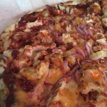 The Megabite - BBQ bacon chicken pizza - Pizza Near Me - Vancouver, Washington The Megabite - BBQ bacon chicken pizza - Pizza Near Me - Vancouver, Washington