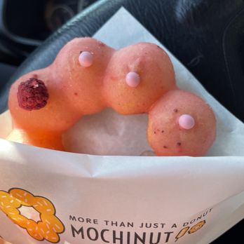 Mochinut-Melrose - Raspberry. - Donuts Near Me - Los Angeles, California Mochinut-Melrose - Raspberry. - Donuts Near Me - Los Angeles, California