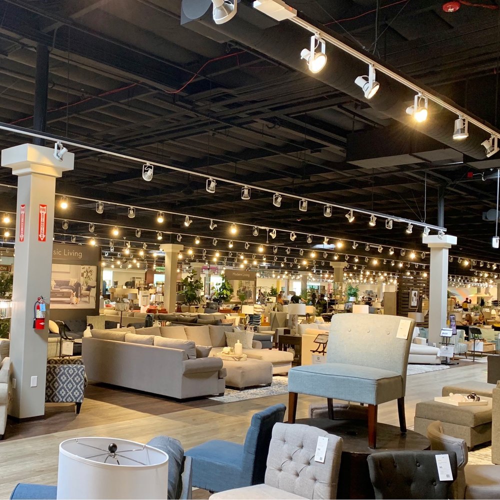 Living Spaces - Massive furniture store - clear segregation between regular items and outlet items. - Furniture Stores Near Me - San Leandro, California Living Spaces - Massive furniture store - clear segregation between regular items and outlet items. - Furniture Stores Near Me - San Leandro, California