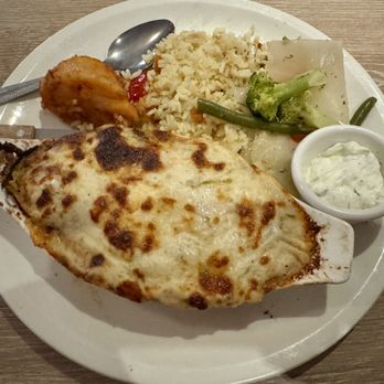 Little Billy's Steak House - Moussaka ($28) - Steakhouses Near Me - Burnaby, British Columbia