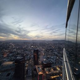 LA at dusk