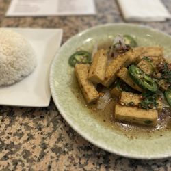 Green Bamboo Noodle House - My personal favorite.. Lemongrass Tofu