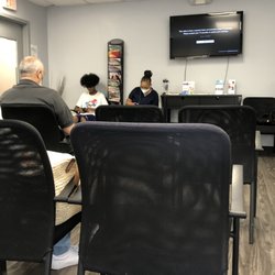 Allergy Partners of Metro DC - Waiting Room (mostly people getting allergy shots).