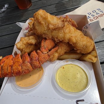 Gordon Ramsay Fish & Chips - Lobster & Fish combo - Fish & Chips Near Me - Washington, DC, District of Columbia