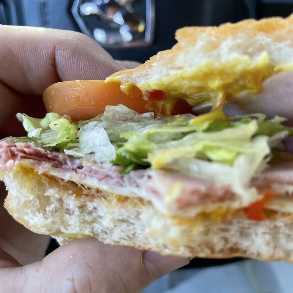 One slice of ham. Or is it 2 paper thin slices One slice of ham. Or is it 2 paper thin slices