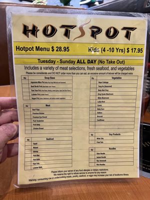 Menu photo 7 The Hot Spot Colorado Springs, CO Menu photo 7 The Hot Spot Colorado Springs, CO