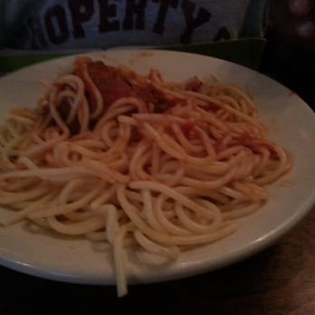 Flo & Santos - Kids spaghetti and meatballs - Pizza Near Me - Chicago, Illinois