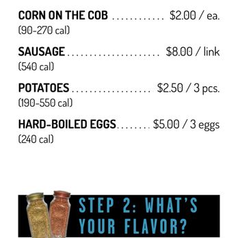 The Boiling Crab - Menu 3 of 3 (February 2026) - Cajun/Creole Near Me - Garden Grove, California The Boiling Crab - Menu 3 of 3 (February 2026) - Cajun/Creole Near Me - Garden Grove, California