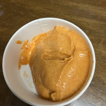 popeyes - Side of spicy mayo (sauce from spicy chicken sandwich) - Chicken Shop Near Me - Sacramento, California popeyes - Side of spicy mayo (sauce from spicy chicken sandwich) - Chicken Shop Near Me - Sacramento, California