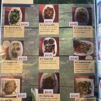 Coconut Thai Restaurant - Menu - Thai Near Me - Chilliwack, British Columbia