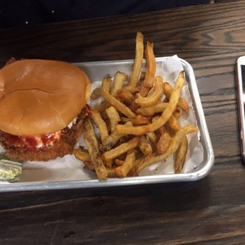 Little Bite of Everything - Fried chicken sammich - Burgers Near Me - Dickson, Tennessee