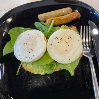 Cortado Cafe - Avocado toast, poached eggs, turkey sausage - Cafes Near Me - Alexandria, Virginia Cortado Cafe - Avocado toast, poached eggs, turkey sausage - Cafes Near Me - Alexandria, Virginia