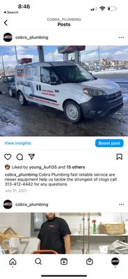 Cobra Plumbing Logo