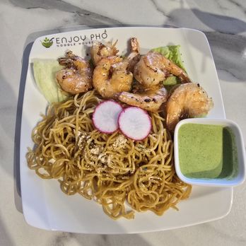 Enjoy Pho - Garlic noodles with shrimp - Vietnamese Near Me - Orange, California Enjoy Pho - Garlic noodles with shrimp - Vietnamese Near Me - Orange, California