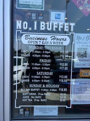 Menu photo 6 No 1 Buffet Sacramento, CA Menu photo 6 No 1 Buffet Sacramento, CA