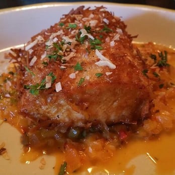 Casual Habana Cafe - Coconut crusted mahi mahi - Cuban Near Me - Hackensack, New Jersey
