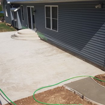 Miller Contracting and Excavation - Rear patio and steps complete - Masonry/Concrete Near Me - Beaver Falls, Pennsylvania Miller Contracting and Excavation - Rear patio and steps complete - Masonry/Concrete Near Me - Beaver Falls, Pennsylvania