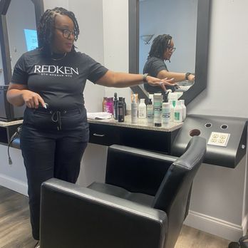 One Step A Head - Whitney Redken education - Hair Salons Near Me - Asheville, North Carolina