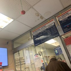 US Post Office - Little holiday cheer to go with the leaking roof