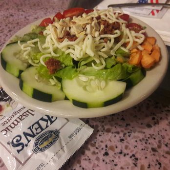 Track One - Salad i subbed for fries - American Near Me - El Paso, Texas Track One - Salad i subbed for fries - American Near Me - El Paso, Texas