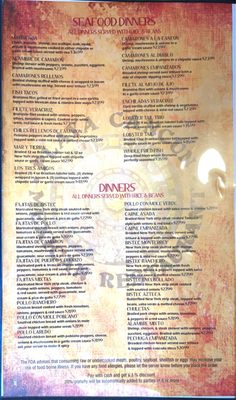 Menu photo 5 Playa Cancun Stony Point, NY
