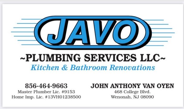 Javo Plumbing Services Logo