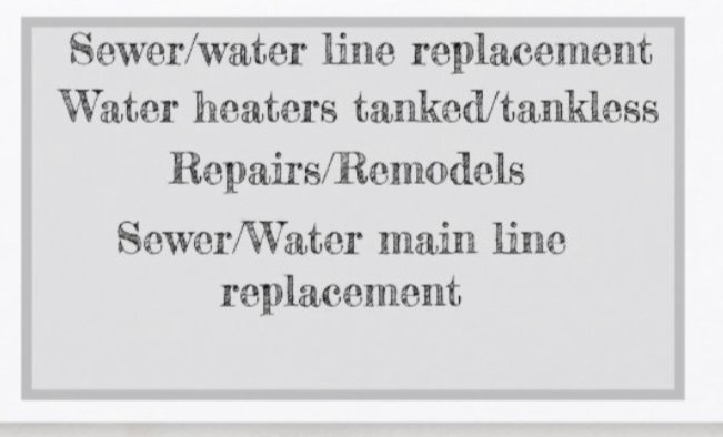 Slide of JSP Plumbing