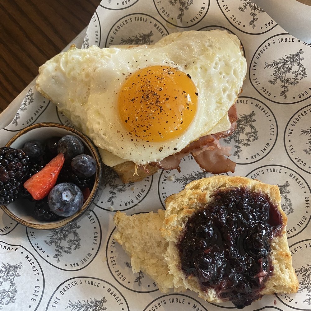 The Grocer's Table - Ham & Jam sandwich - Cafes Near Me - Wayzata, Minnesota
