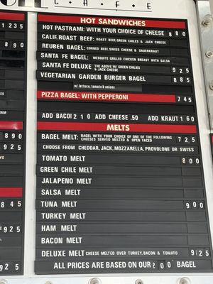 Menu photo 1 42nd Street Bagel Cafe Claremont, CA Menu photo 1 42nd Street Bagel Cafe Claremont, CA