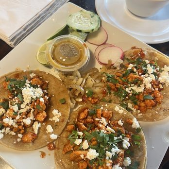 El Vaquero Mexican Restaurant - Chicken tacos, sorry forgot which kind - Mexican Near Me - Perrysburg, Ohio