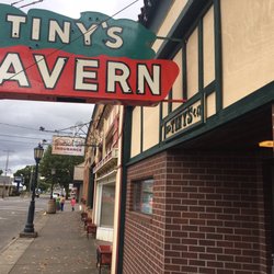 Tiny's Tavern - Saw this sign and it called me like a moth to a flame!!!