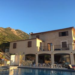 Palazzu - Restaurant, pool and part of the rooms