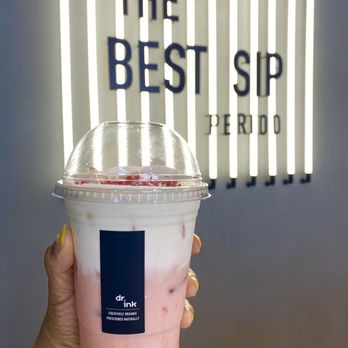 Dr.ink - Strawberry milk with oat milk - Coffee & Tea Near Me - San Jose, California