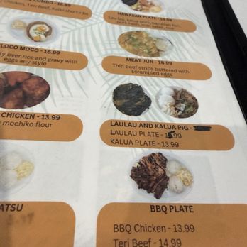 Pacific Island Taste - Menu - Hawaiian Near Me - Las Vegas, Nevada