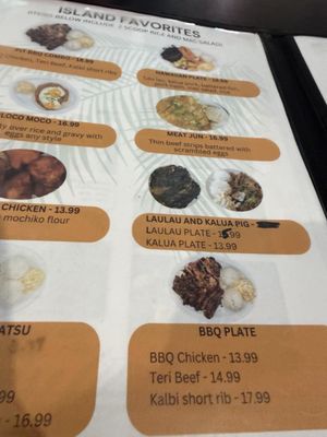 Menu photo 1 Pacific Island Taste Las Vegas, NV