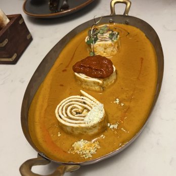 Rooh Columbus - Paneer Pinwheel Plate - Indian Near Me - Columbus, Ohio