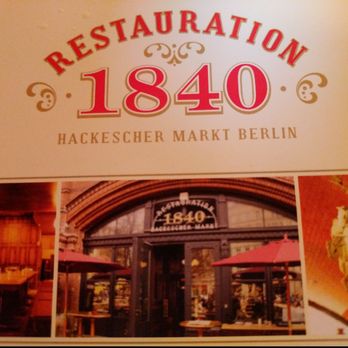 Restauration 1840 - International Near Me - Berlin, BE