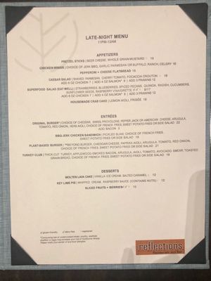 Menu photo 5 Reflections Romulus, MI