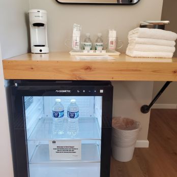 Hotel Hygge - Clean new fridge & mixpresso coffee maker - Hotels Near Me - Buellton, California Hotel Hygge - Clean new fridge & mixpresso coffee maker - Hotels Near Me - Buellton, California