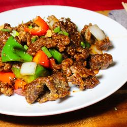 Szechuan Glazed Beef (Spicy)