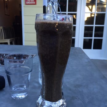 SunCafe - Blueberry Kale smoothie. Not as sweet as I'd like but good. - Vegan Near Me - Studio City, California SunCafe - Blueberry Kale smoothie. Not as sweet as I'd like but good. - Vegan Near Me - Studio City, California