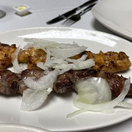 Chicken and Lamb Kebab Chicken and Lamb Kebab