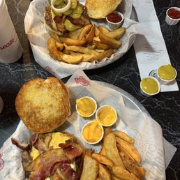 World's Greatest Offer-1/3 lb burger, wedge fries and drink