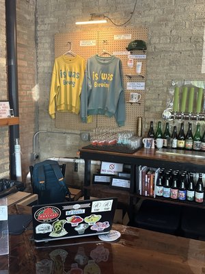 is/was brewing by null