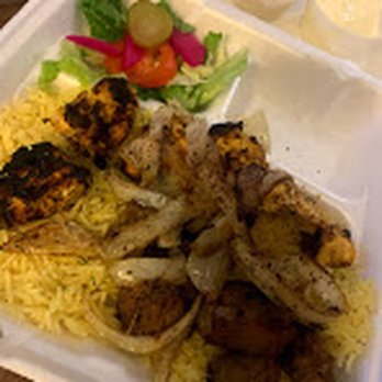 Al Sham Restaurant - chicken and lamb entree - Halal Near Me - Philadelphia, Pennsylvania Al Sham Restaurant - chicken and lamb entree - Halal Near Me - Philadelphia, Pennsylvania