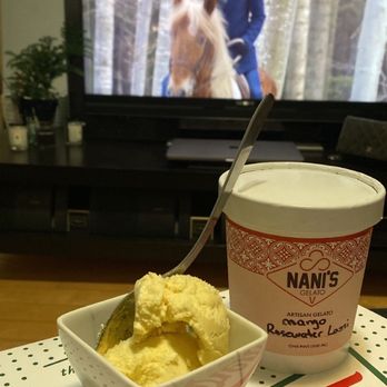 Nani's Gelato - Mango rosewater lassi - Ice Cream & Frozen Yogurt Near Me - Toronto, Ontario Nani's Gelato - Mango rosewater lassi - Ice Cream & Frozen Yogurt Near Me - Toronto, Ontario