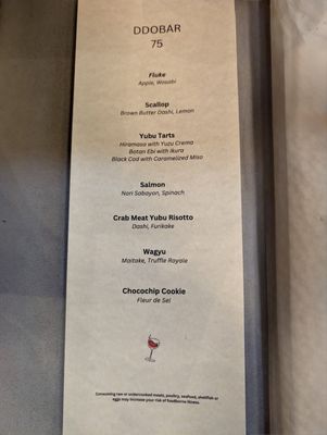 Menu photo 2 Ddobar New York, NY